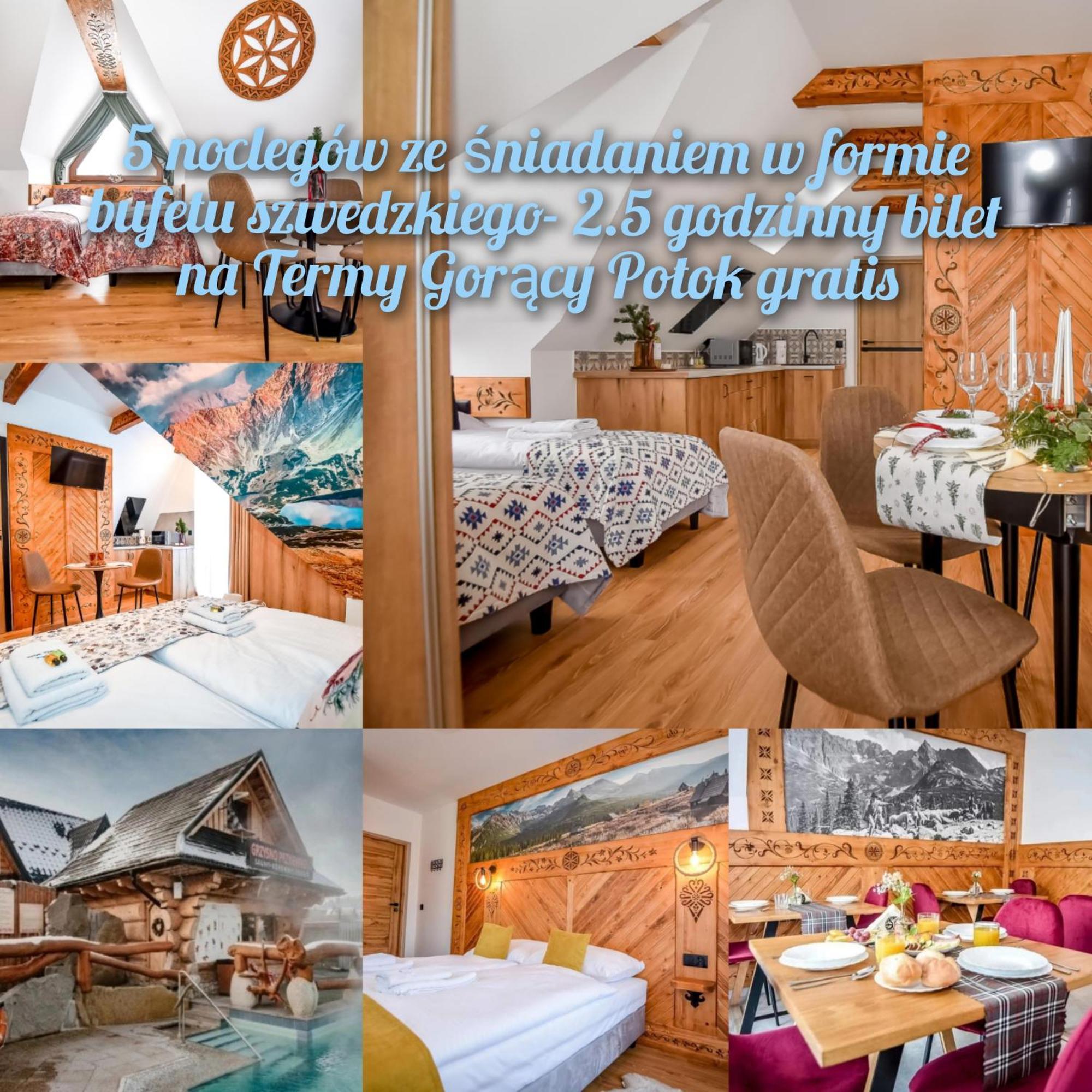 Cicha Woda 300 M Od Goracy Potok I Termy Szaflary Bed and Breakfast Exterior foto